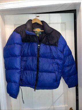 90s Cabelas packable Goose Down jacket large
